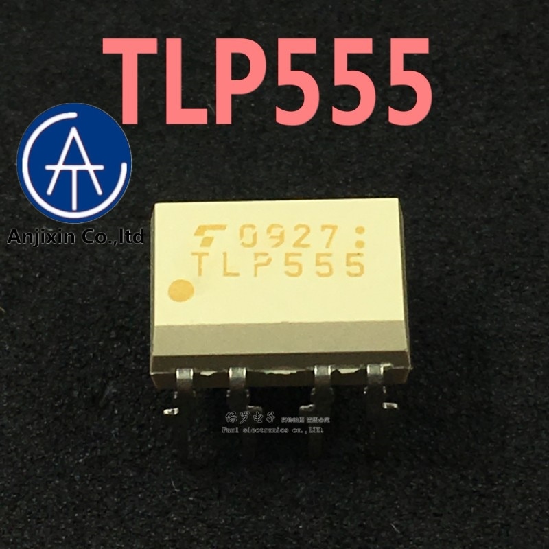 10pcs 100%  ο ¥  Photocoupler TLP555 DIP-8